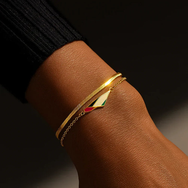 Bracelet à chevrons Unity