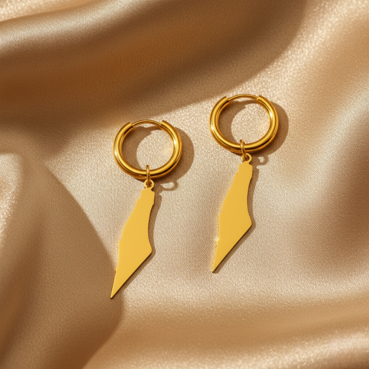 Boucles d’oreilles Palestine