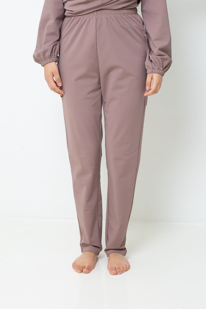Burkini Robe Taupe Rosé
