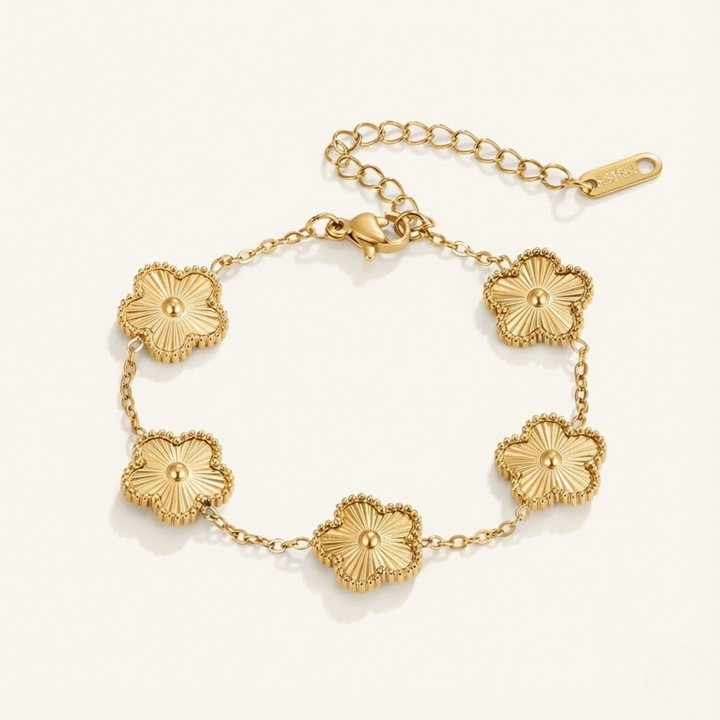 Bracelet Trèfle Doré